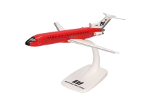 Herpa 614016 - 1:200 - Braniff International Boeing 727-200 Solid Red